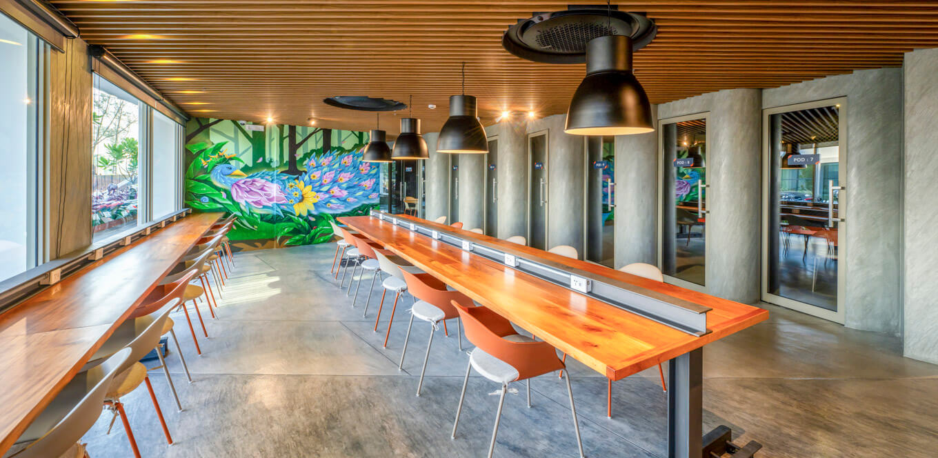 Coworking space at Thailand