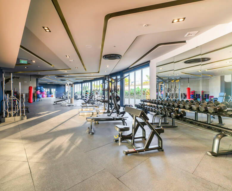 Fitness gym at HOMA