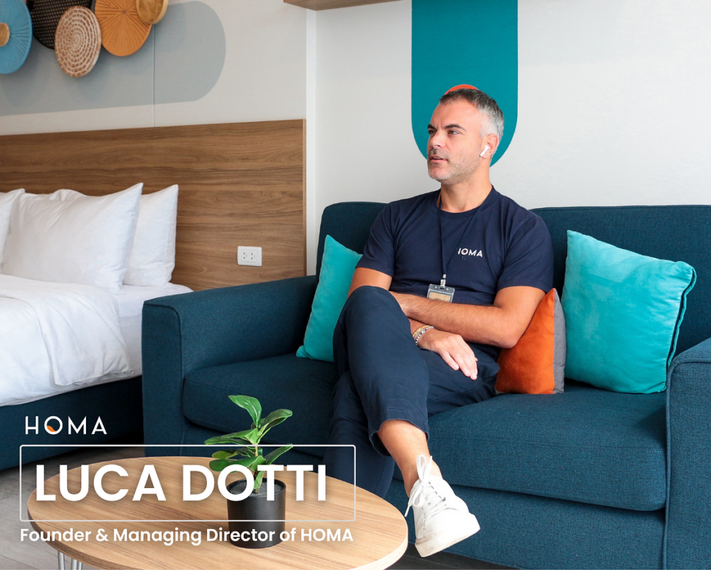 Meet Luca Dotti, the Founder and Managing Director of HOMA