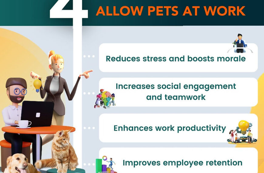 4 reasons why you should allow pets at work