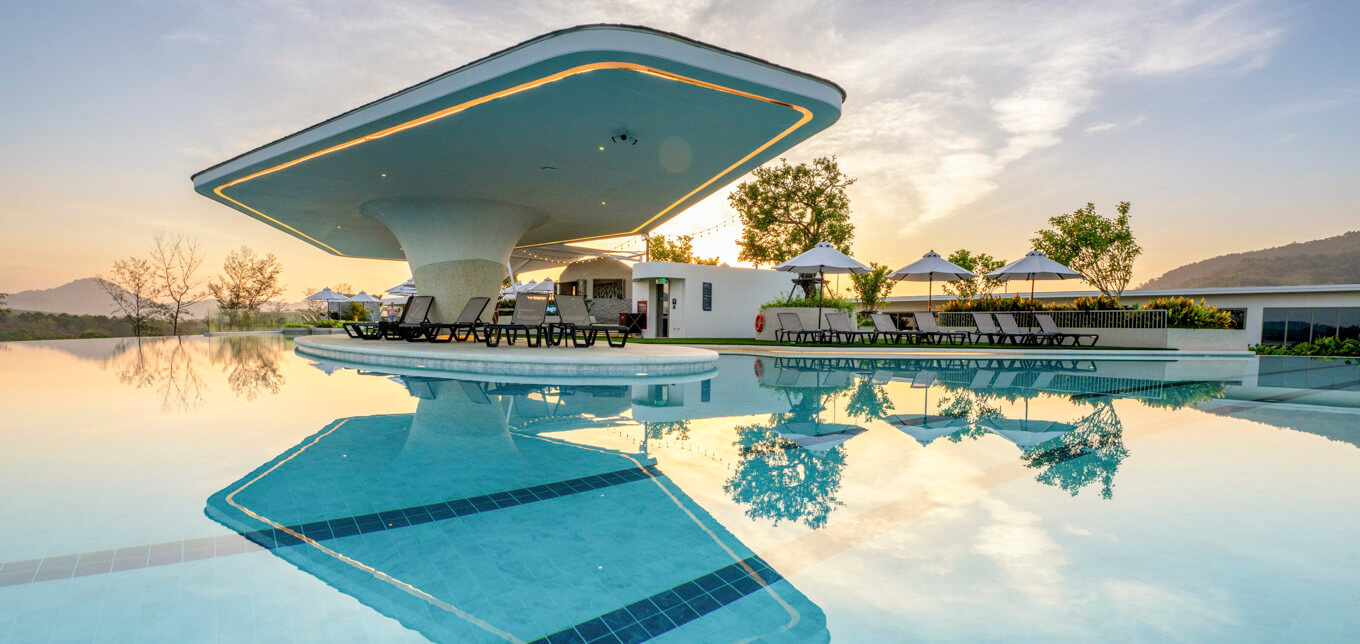 longest pool in Phuket HOMA
